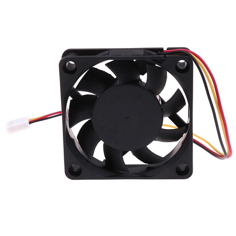 1Pc 6010 60MM 60*60mm Cooling Fan 12V 3Pin Cooler Heatsink Mini FS.DD