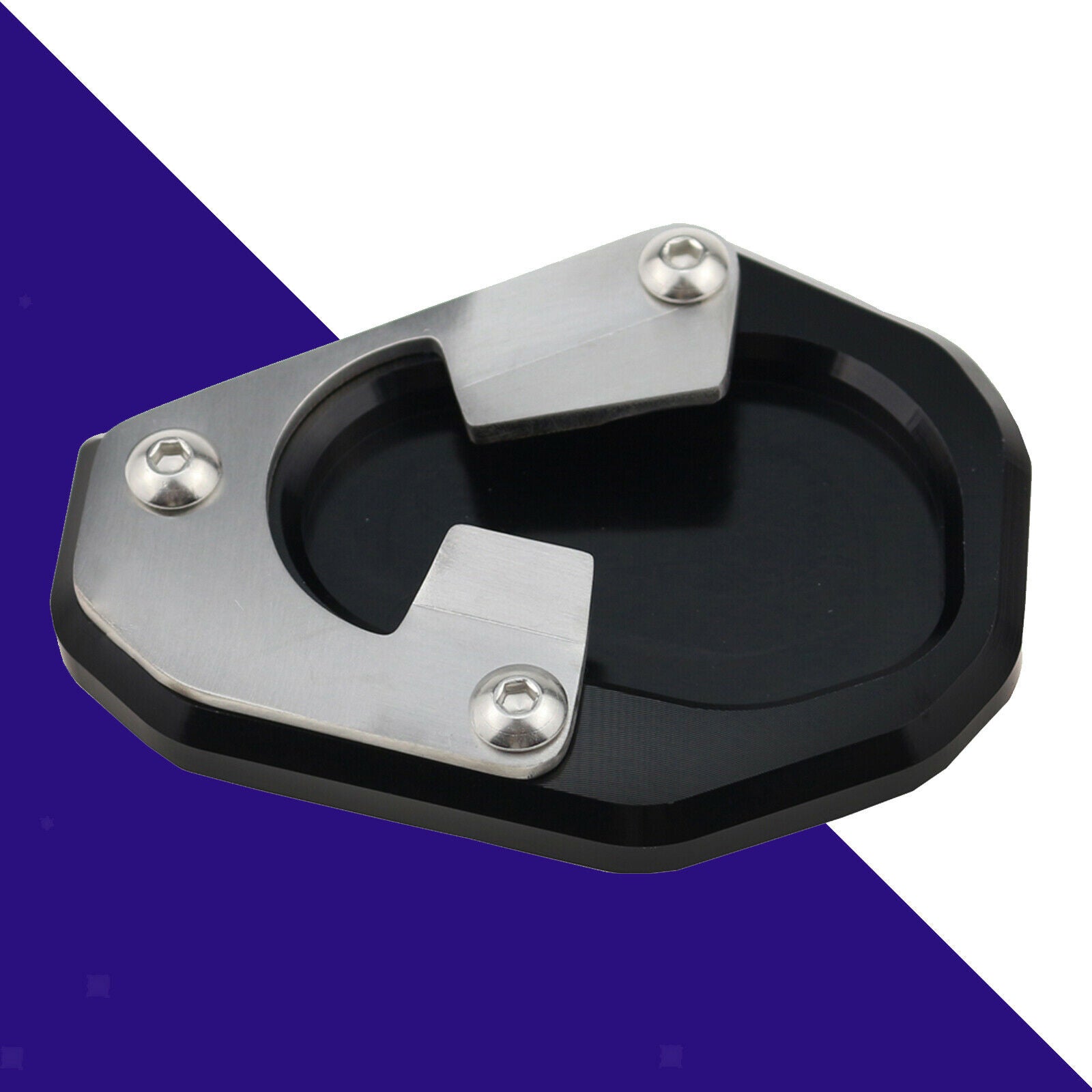 Replacement Motorcycles Kickstand Foot Extension Pad Support Plate for