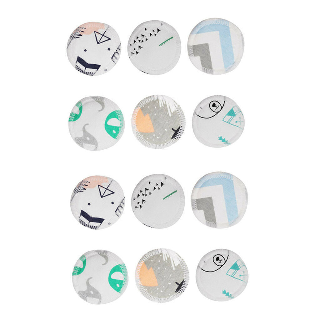 12pcs Reusable Washable Makeup Remover Pads Facial Wash Rounds Makeup Wipes,