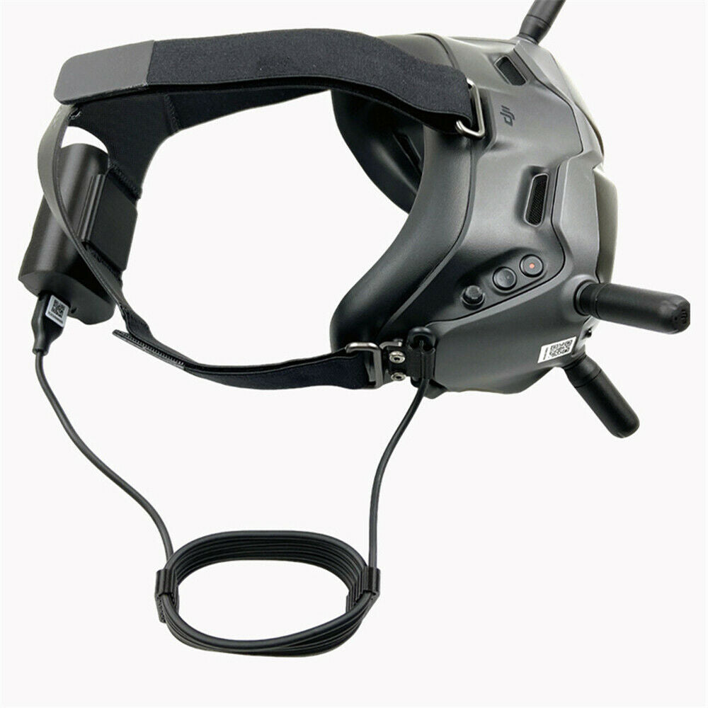 For DJI FPV COMBO Drone Flying Glasses Data Cable Management Holder Power Line