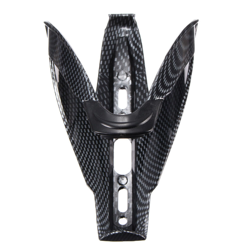 Carbon Fiber Pattern Water Drink Bottle Rack Holder Bracket Cage for MTB Bike