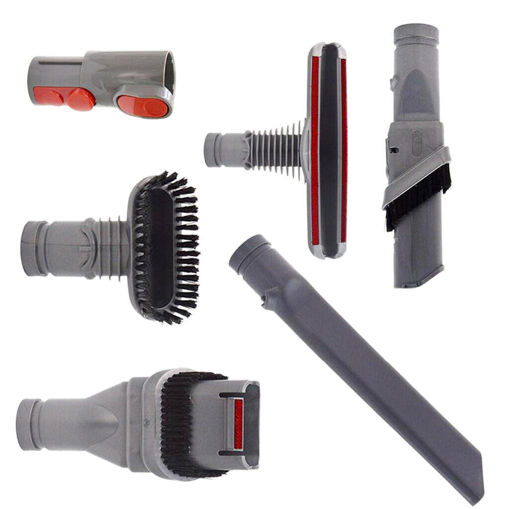 Universal Fittings Dyson Vacuum Cleaner Kits Part Connector Brush, Set of 6