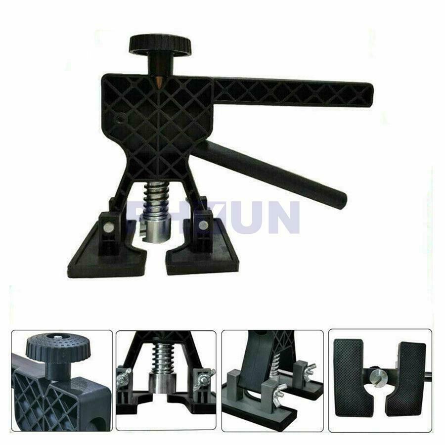 1x Black Plastic Puller+18x Glue Puller Tab Kit For Car Body Dent Repair Romoval