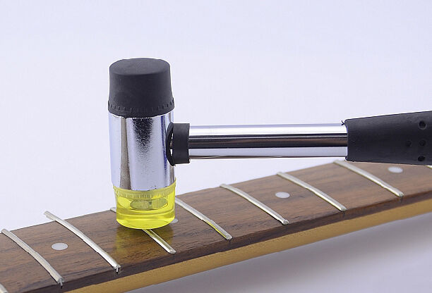 Guitar Bass Fret Rubber Hammer Double Headed Luthier Tool Fretwork Mallet