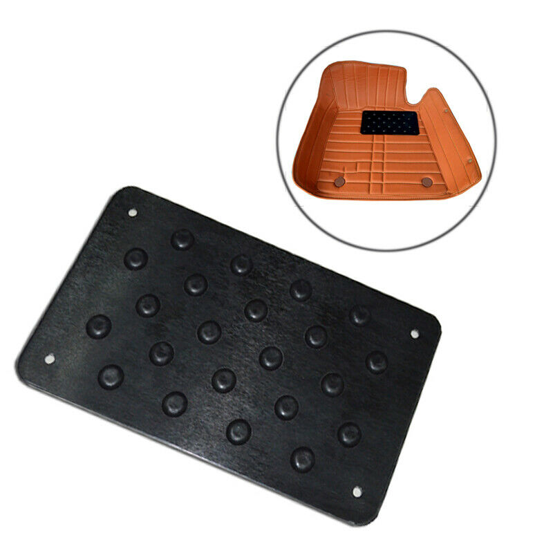 Aluminum Car SUV Mat Brake Clutch Pad Throttle Pedal Slip wear-resistant Carpet