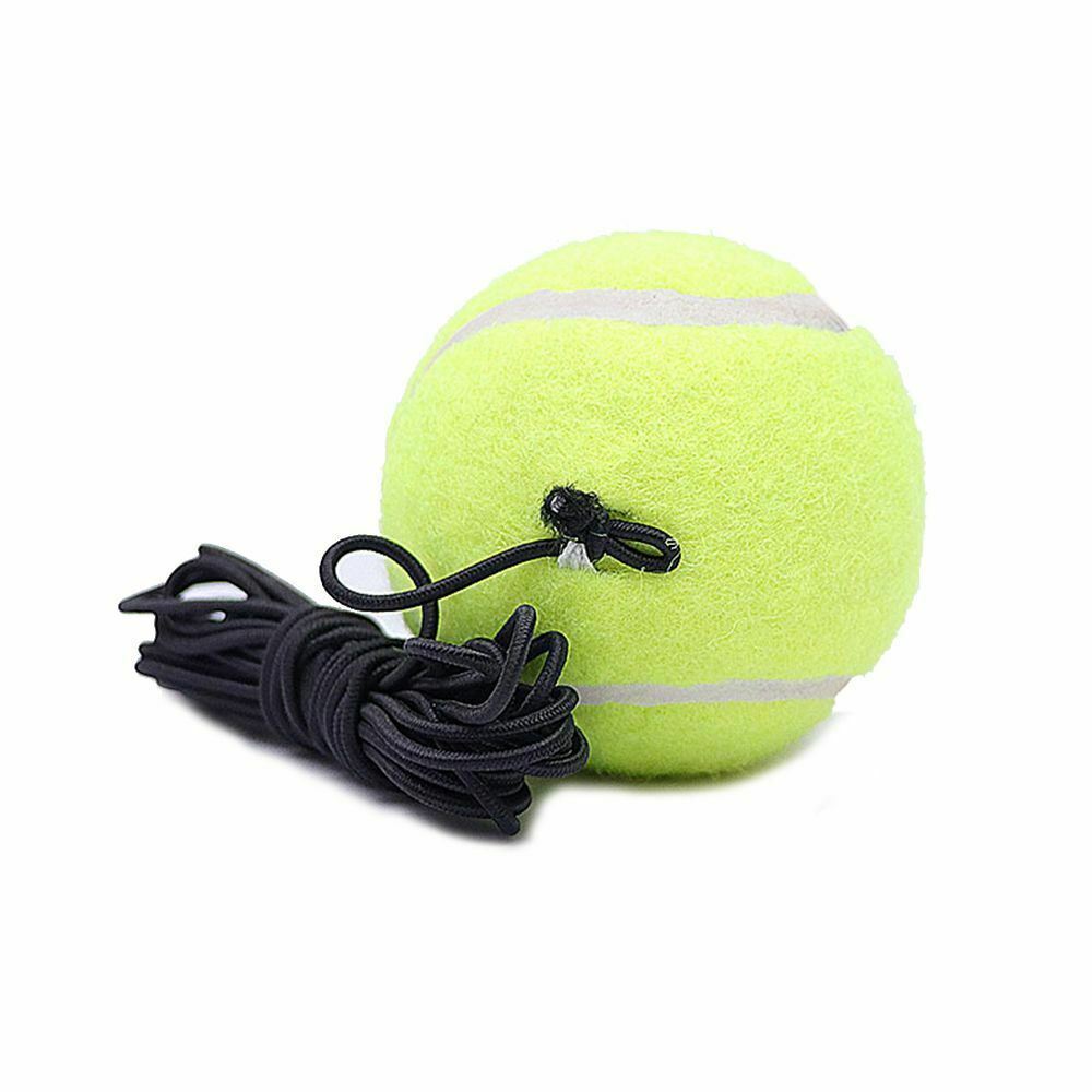 Professional Indoor Trainer Practice Rebound Tennis Training Ball Elastic Rope