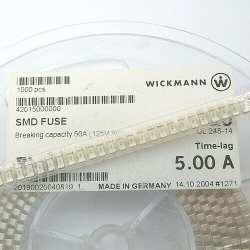 [20pcs] 42015000000 Fuse 5A 125V SMD