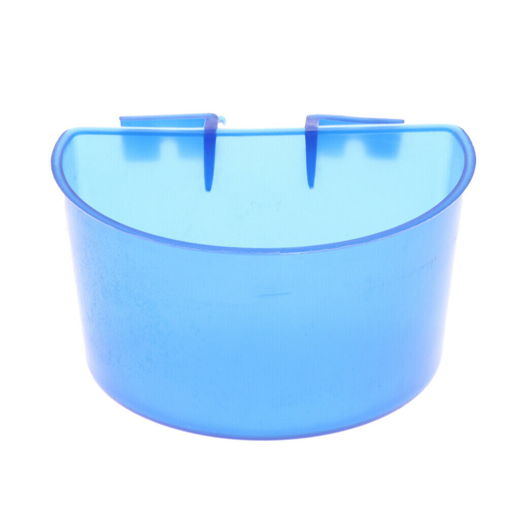 10 Pcs Drinker Cup Hanging Feed & Water Cage Cups for Bird Pigeons Parrot