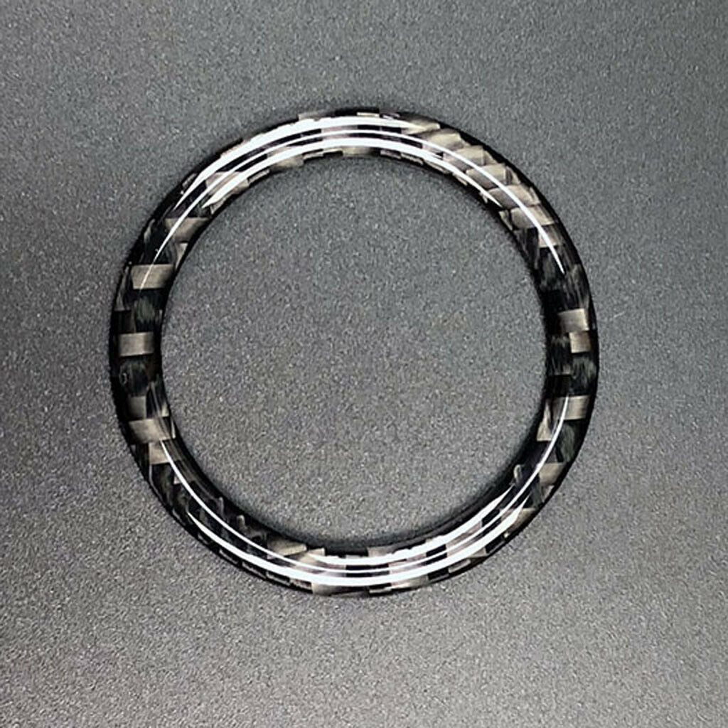 Carbon Fiber Car Start Button Frame Trim For Benz E Class W213 C Class W205