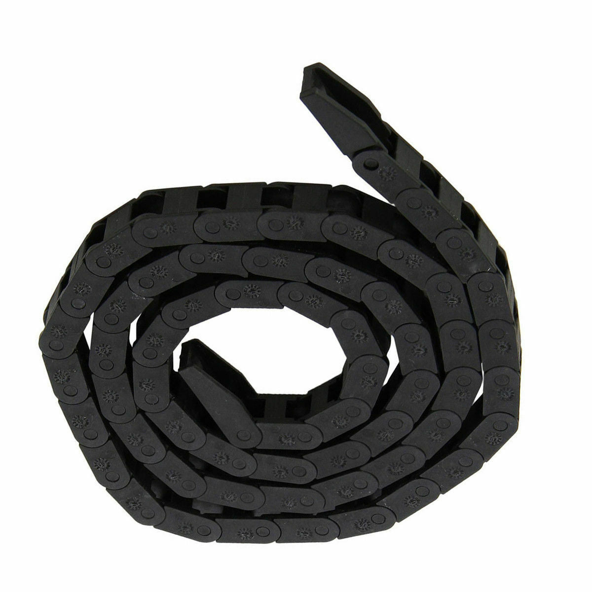 Plastic Nylon Drag Chain Towline Carrier Wire Cable  Machine Tool 7 x 7mm