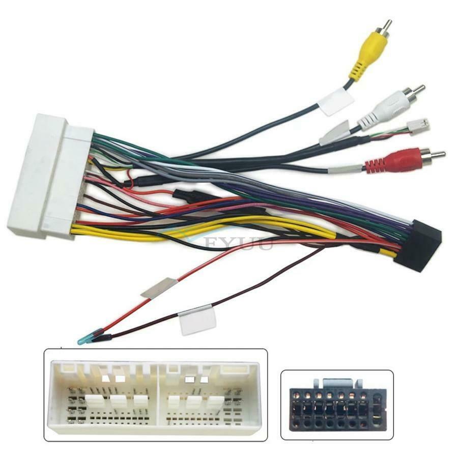 1PCS Car Android Audio Player 16PIN Power Cord For Hyundai Encino Mistra K3 KX5