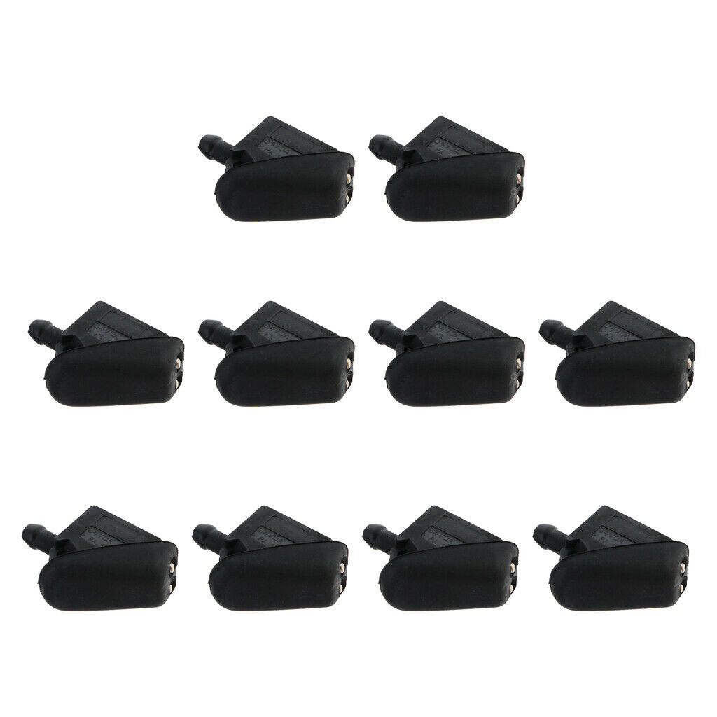 10 Pieces Car Nylon Windshield Wiper Spray Jet Washer Nozzles for Ford