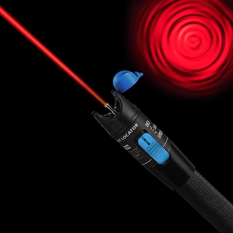 1Mw 5Km Meter Test Equipment Visual Failure Red Light Pen Optical Cable Tester