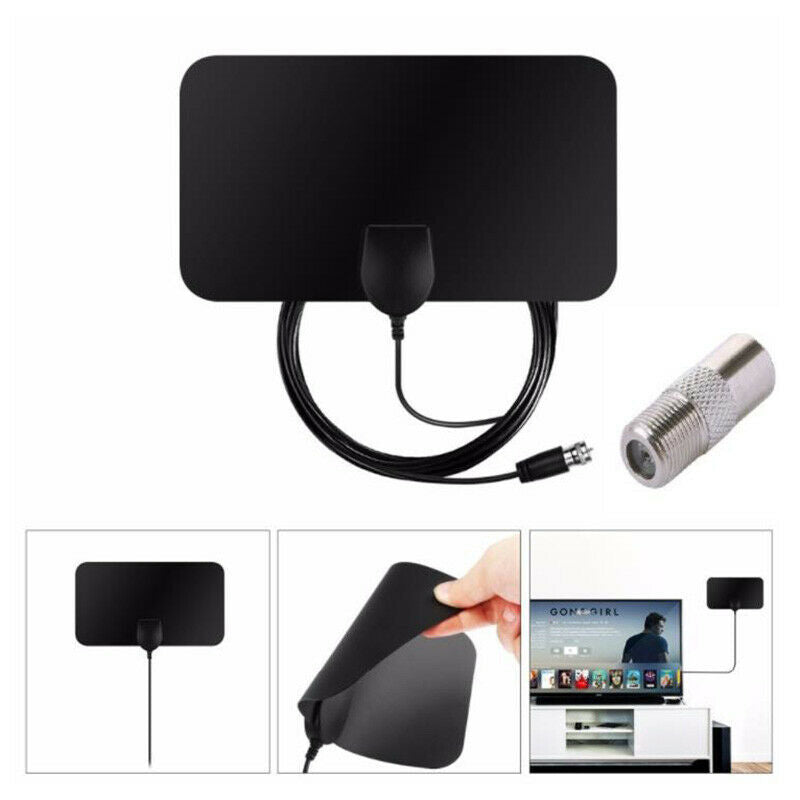 1080P Indoor Digital TV Antenna HD HDTV Antena Cable DVB-T DVB-T2 VHF U.l8