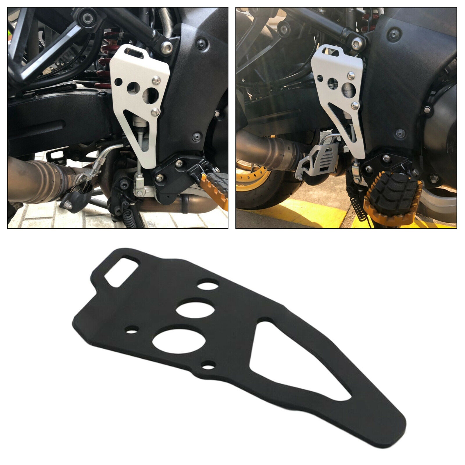 Cylinder Cover Guard for Suzuki Foot Protection Practical Replace Black