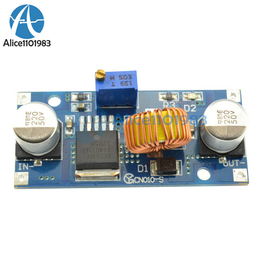 10PCS XL4015 DC-DC Step-Down Adjustable Power Supply Module Lithium Charger 5A