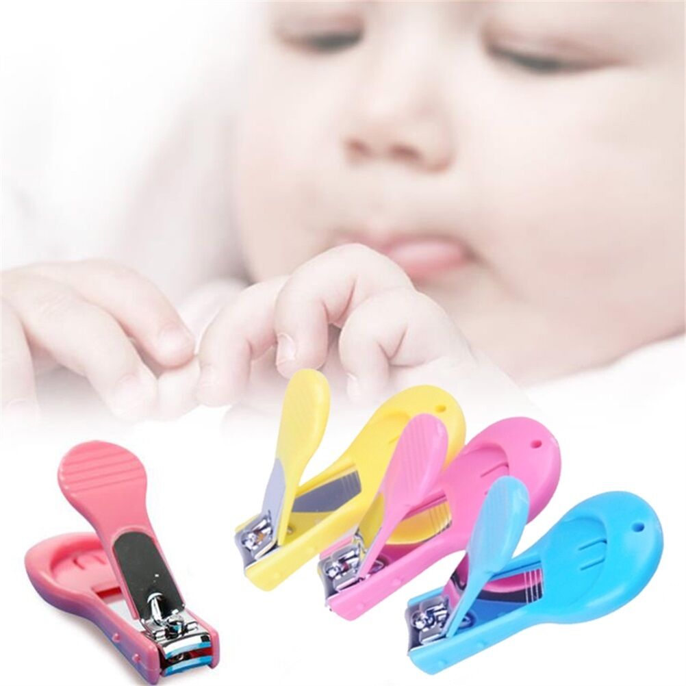 Baby Nail Clippers Safety Cutter Care Toddler Infant Scissors Manicure Se.l8