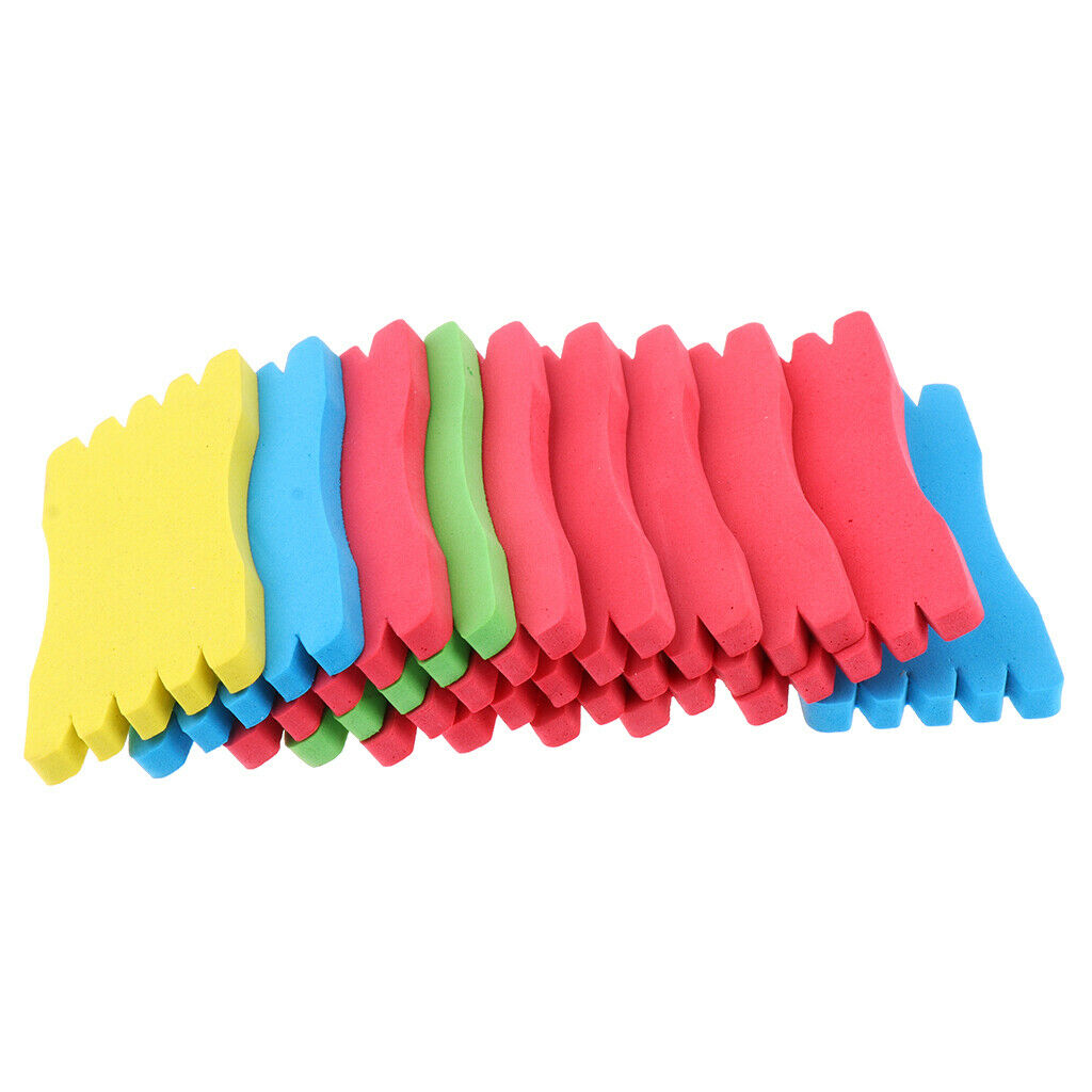 10x Foam Fishing Line Board Foam Board Wrapped Wire Fishing Accessories 4x8