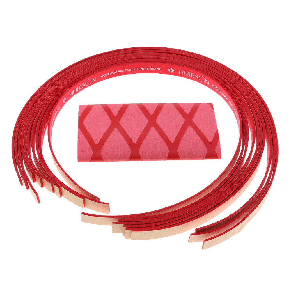Heat-Shrink Table Tennis Handle Grip Racket Edge Tape Wrap Shockproof Guards