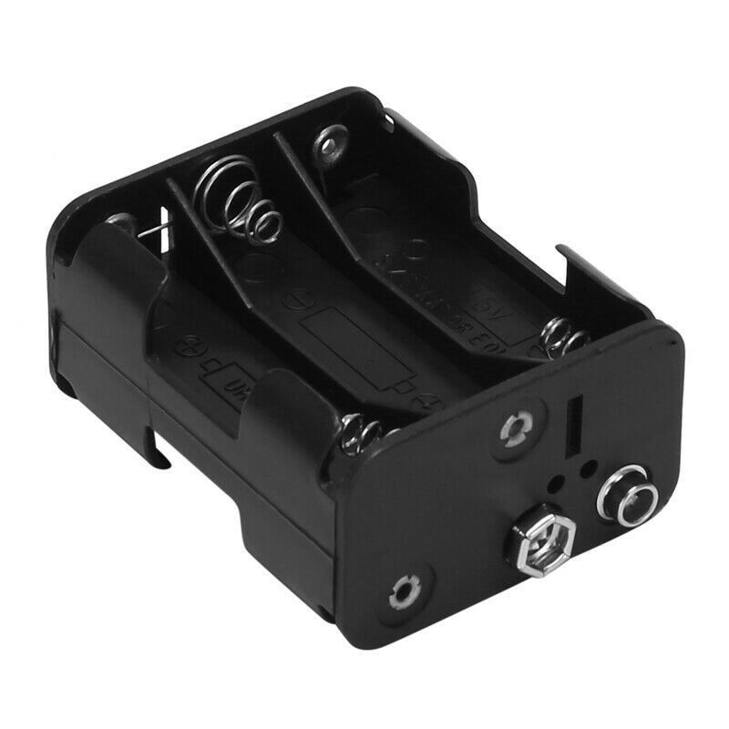 Double Side Sp 6 x 1.5 V AA Battery Holder Case Box Black L2L1L1