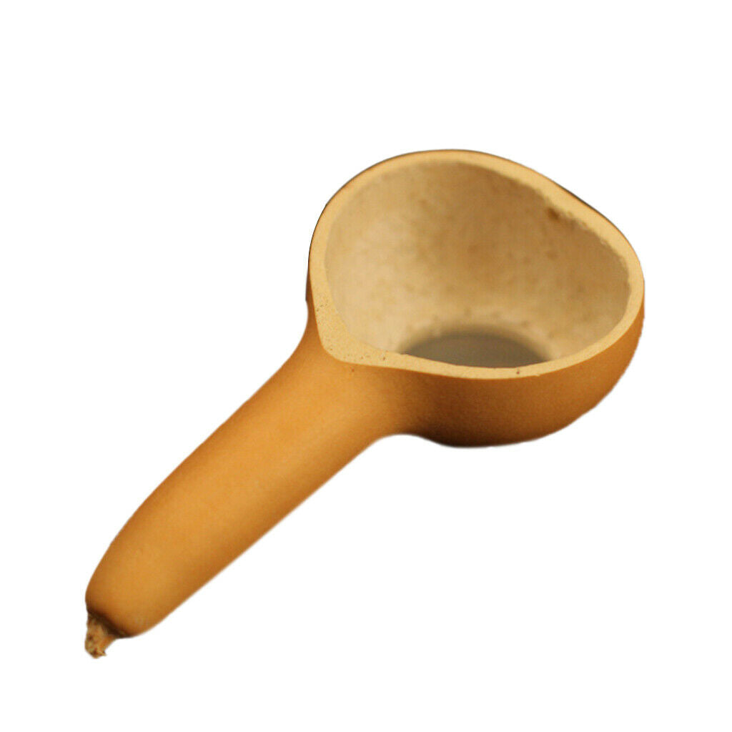 Tea Filter Loose Tea Leaf Strainer Bamboo Herbal Spice Filter  Single Gourd