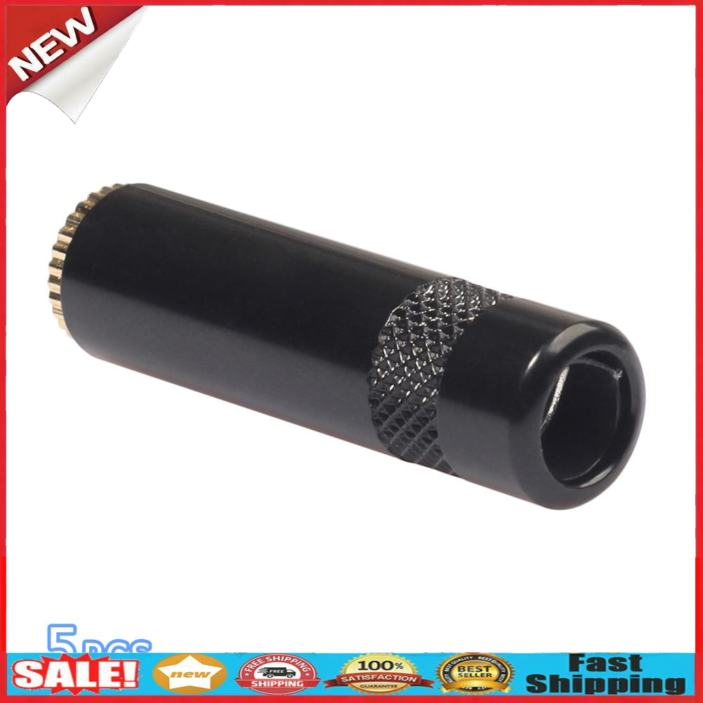 5pcs 3.5mm TRS Audio Female Jack Solder Connector 3 Pole Stereo Adapters @