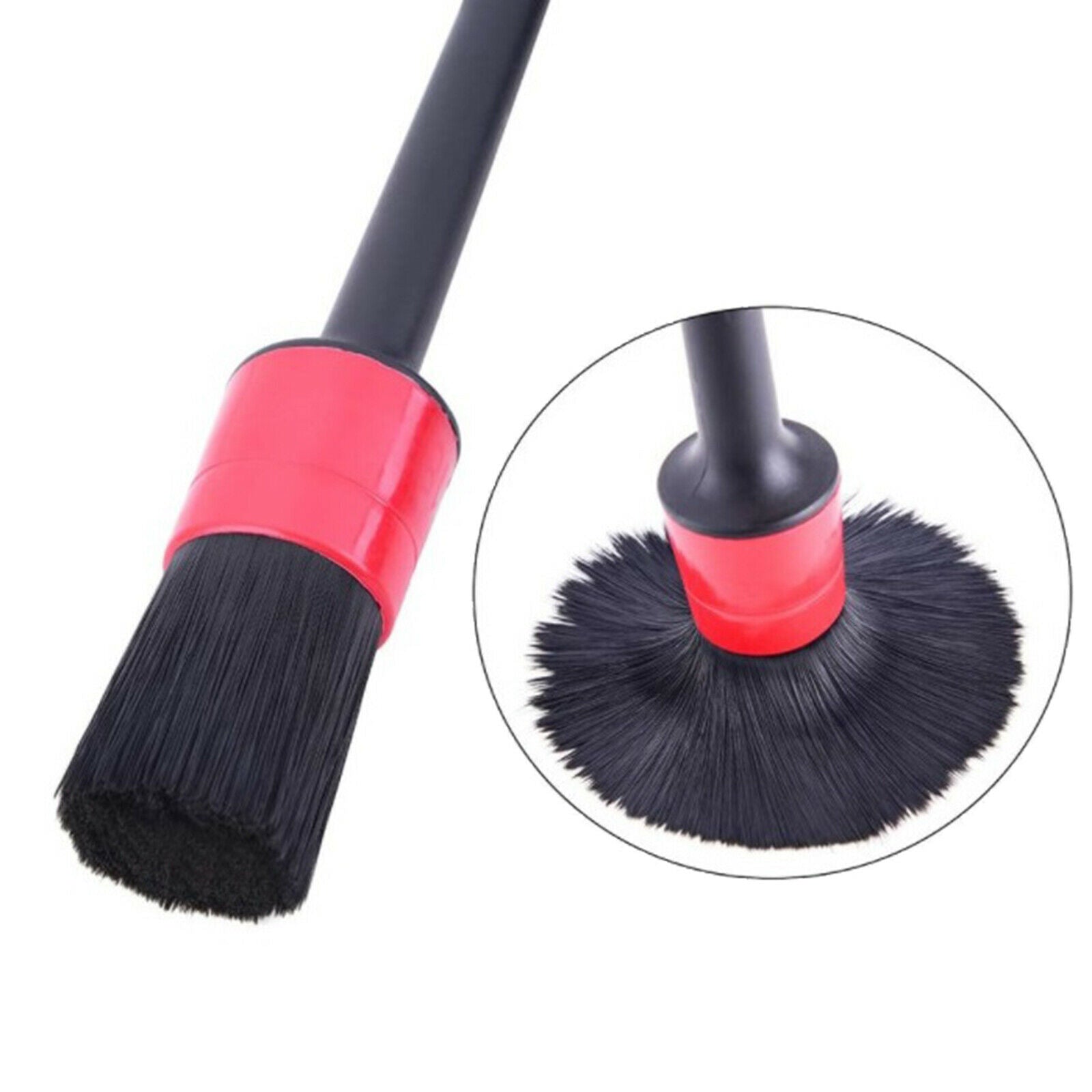 6Pcs Car Detailing Brush Kit Automotive Wheel Clean Brush Set Cleaning