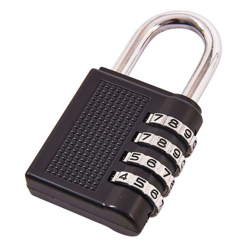 4-Digit Outdoor Weatherproof Safety School Lock Travel X2 Combination Padlock