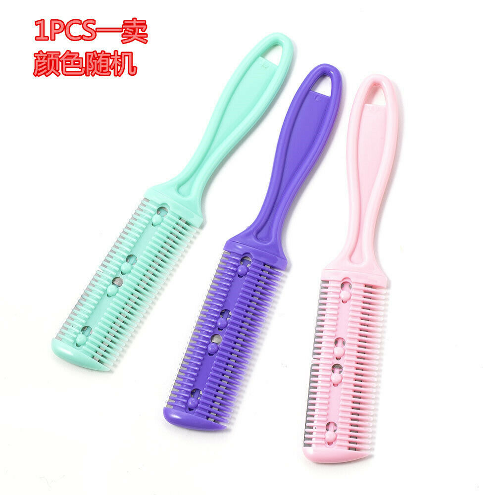 Pro Scissor DIY Hair Razor Comb Salon Hairdressing Thinning Trimmer