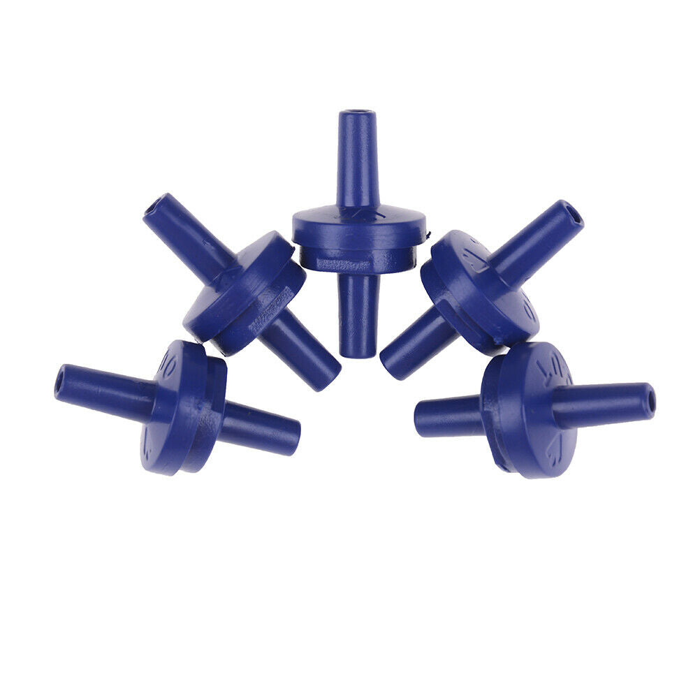 5pcs/set Aquarium Fish Tank Air Pump Check Valve One Way Non-Return Va FtD SJ