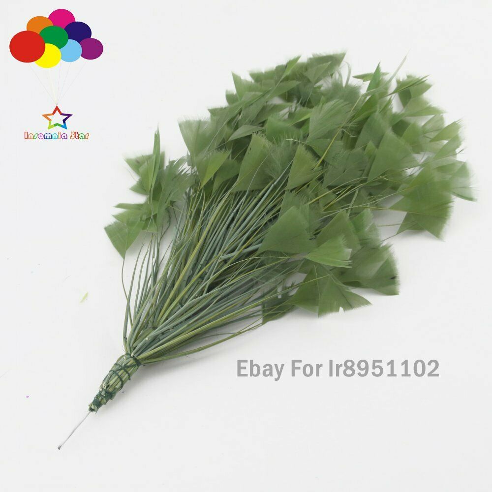 Army 1 Pcs 30 CM Turkey Feathers for DIY Jewelry Wedding Party Decoration Crafts