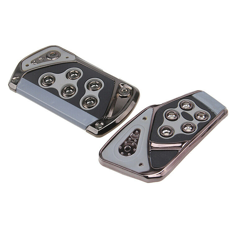 2X Universal Non-Slip Automatic Gas Brake Foot Pedal Pad Cover Auto Accessories