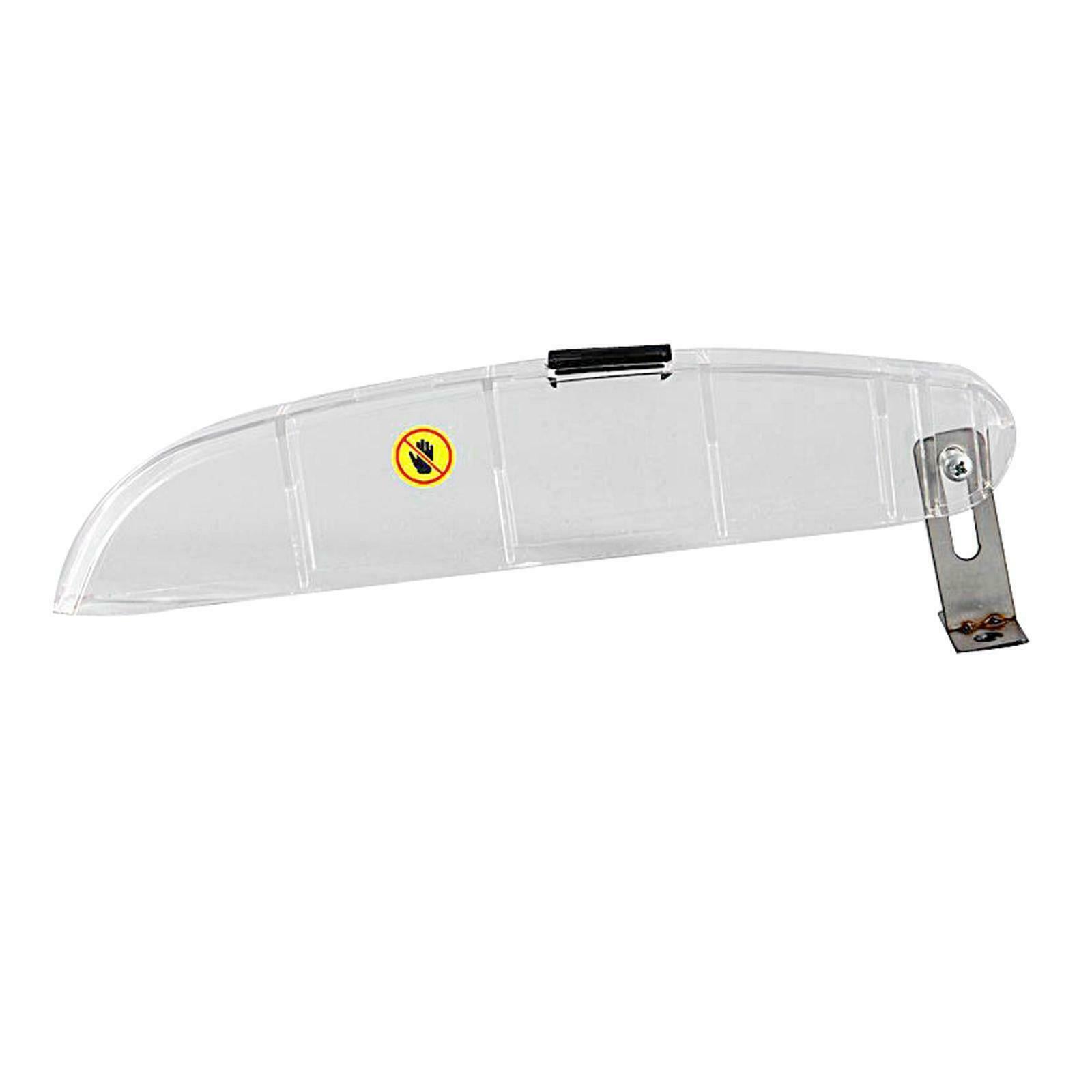 Plastic Table Saw Protective Cover Woodworking Accessory Universal Safety