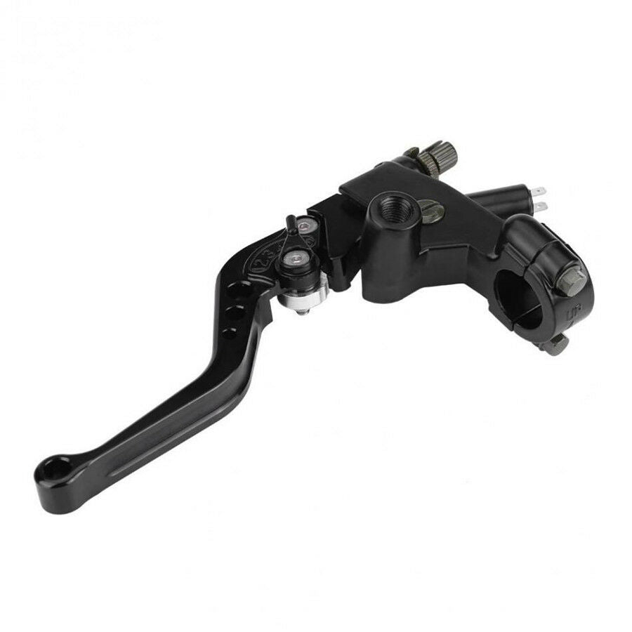 2x Universal CNC 7/8'' Motorcycle Brake Clutch Master Cylinder Lever Left+Right