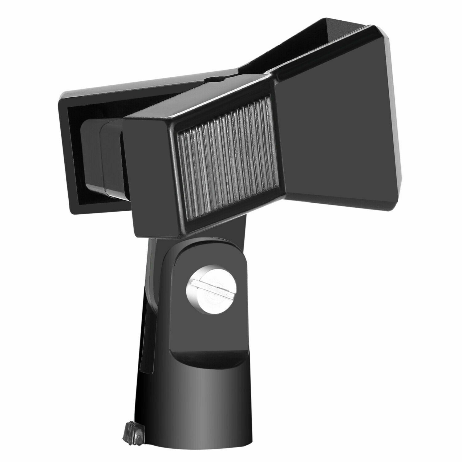 Wireless Karaoke Microphone Clamp Clip Holder Stand for Shure Wireless System