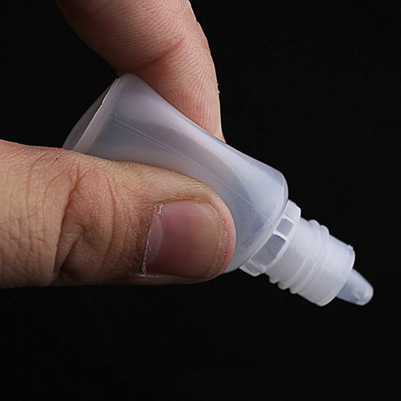 Dropper Bottles Eye Liquid Empty Plastic Squeezable Applicator 10Pcs 20ml