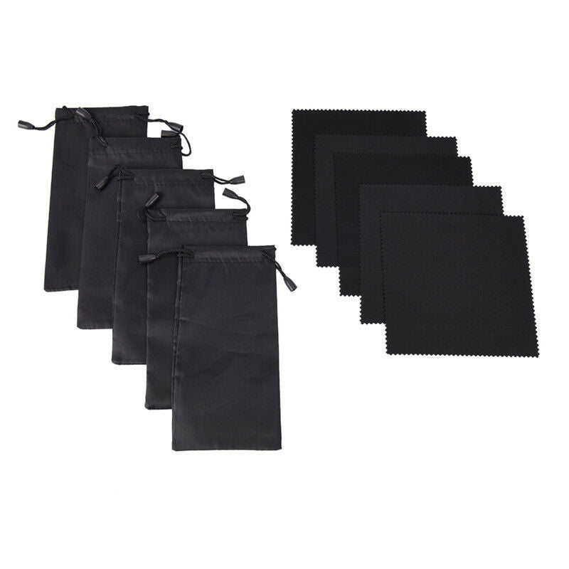 1Set Soft Glasses Pouch Cleaning Cloth Sunglasses Eyeglasses Cloth Pouch .l8