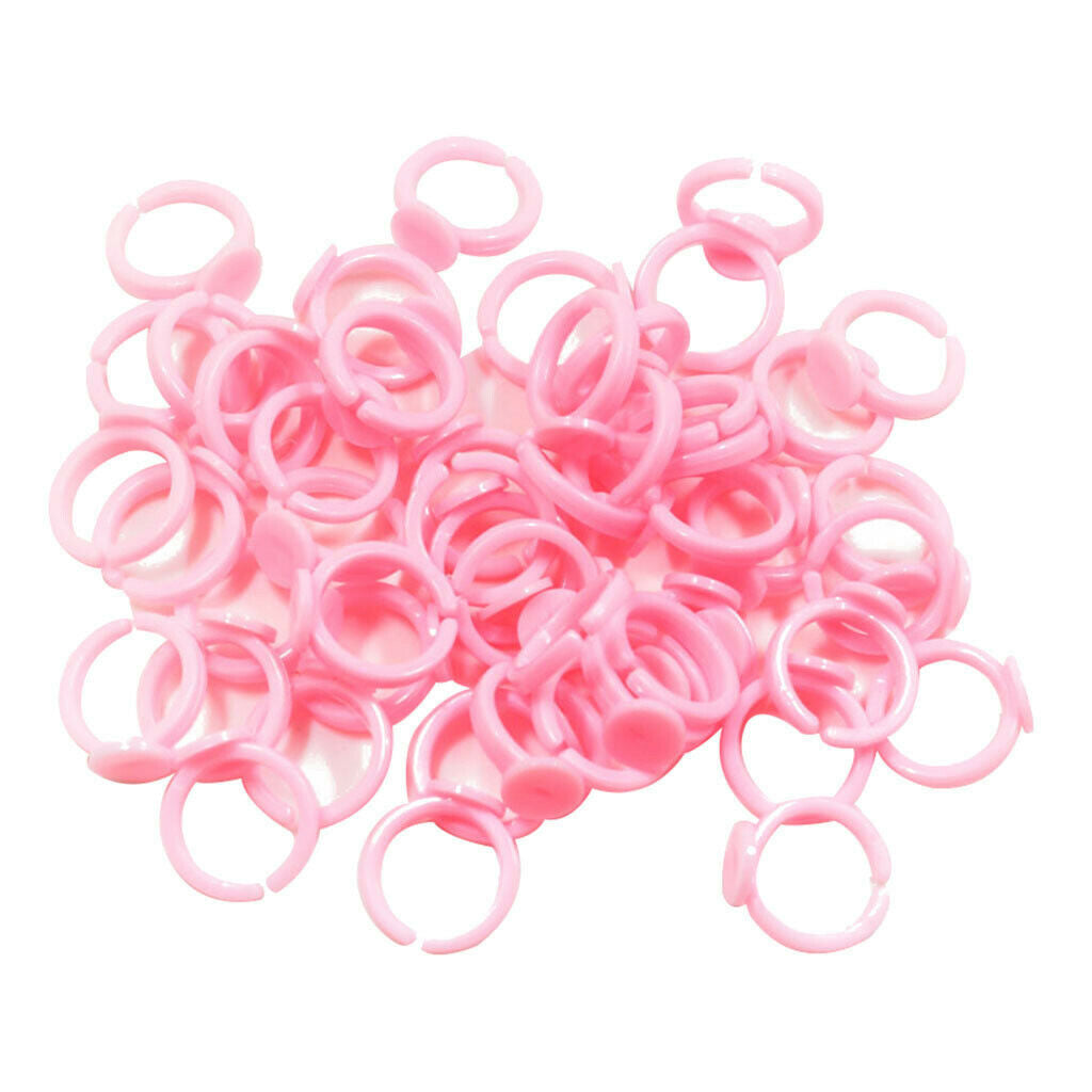 50x Handmade Rings Setting Base Cute Round Cabochon Gems Finger Rings Blanks
