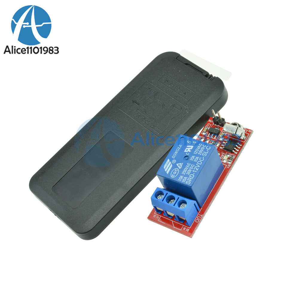 1 Channel Infrared Switch Relay Driving Module Board 12V Remote Controller