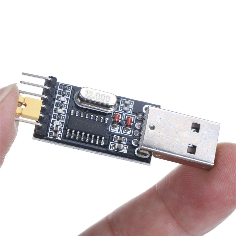 2x USB to TTL UART Module CH340G 3.3/5V Serial Converter Switch ReplacePL23 WF
