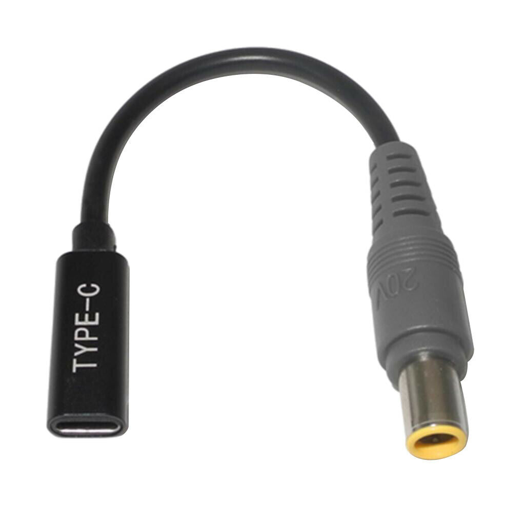 7.9mmx5.5mm DC Power-supply Connector Cord Cable for Lenovo Laptop 15cm
