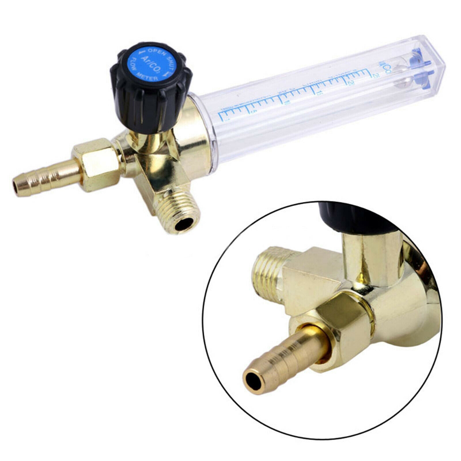 Alloy Mig Tig Flow Meter Argon CO2 Gas Flow Meter Welding Tools Flowmeter