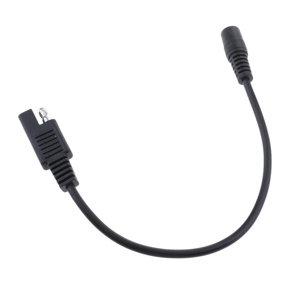 2x 10 '' SAE to DC 5.5x2.1mm Coax Female 20AWG Cable Motorcycle  Clothing