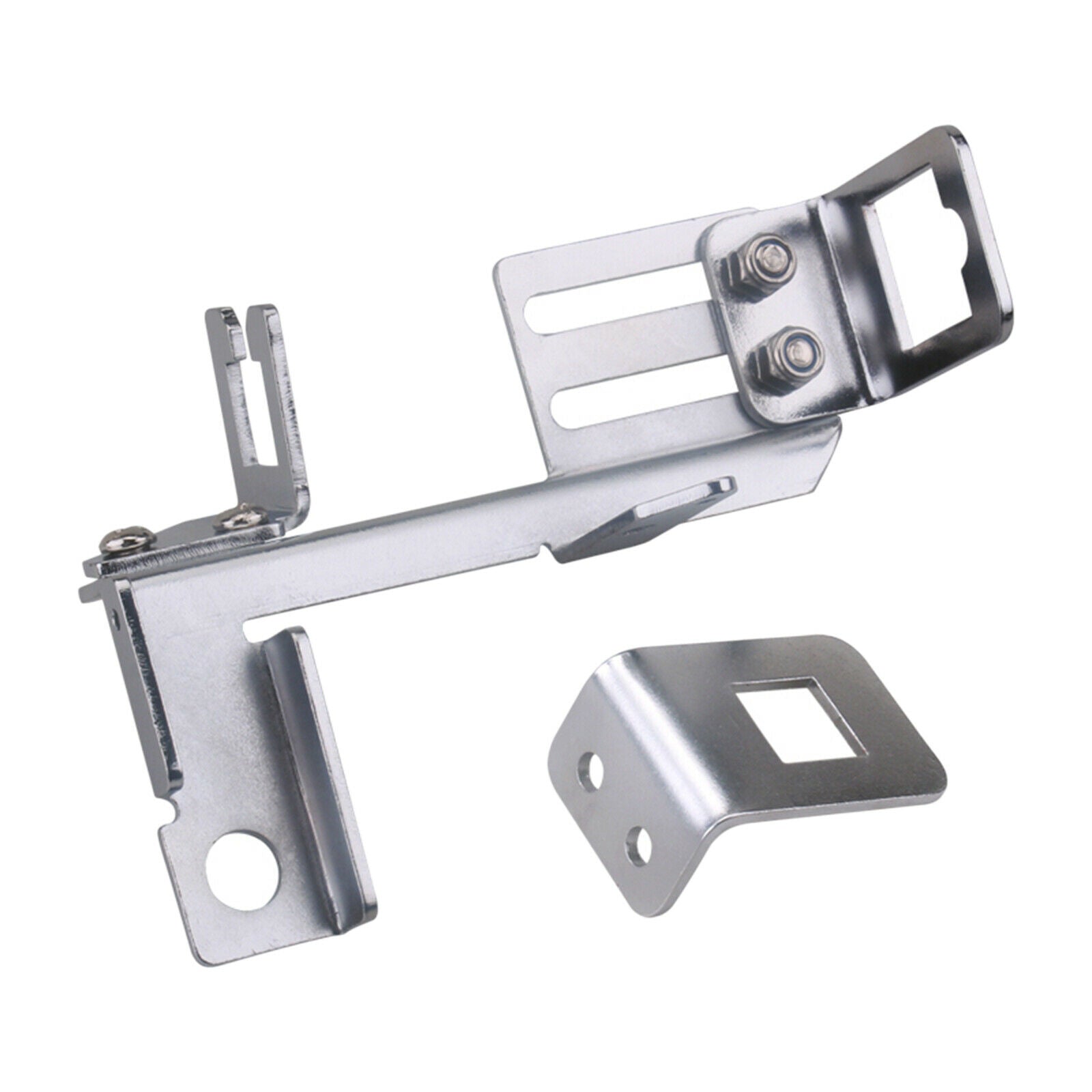 Chrome Auto Throttle Cable Kickdown Bracket for Chevrolet SBC BBC Holley