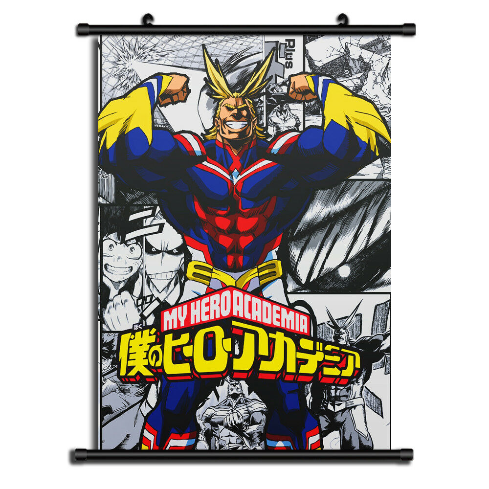 Boku no Hero Academia bakugo Anime Wall Art Home Decoration Scroll Poster