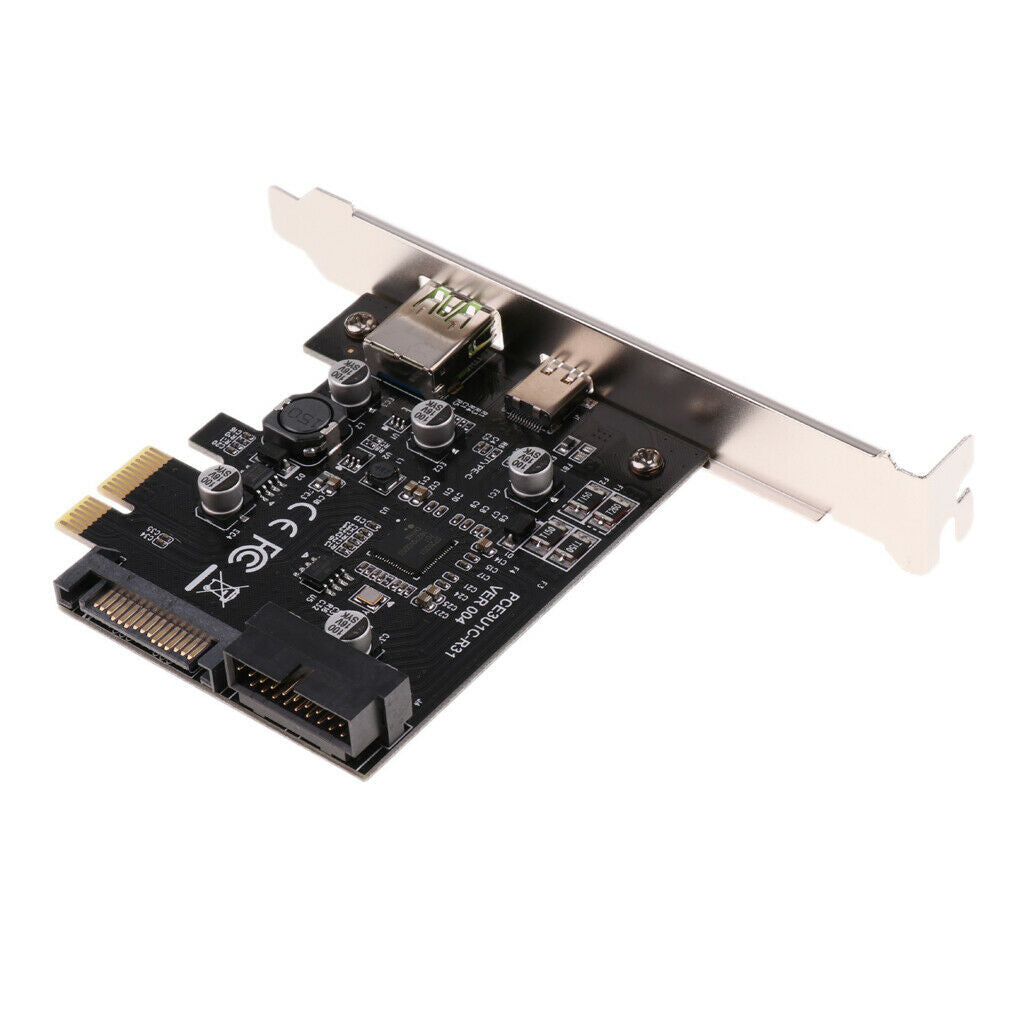 Controller Board USB3.1 Converter PCI Express High Speed â€‹â€‹Fast Port 1 Port