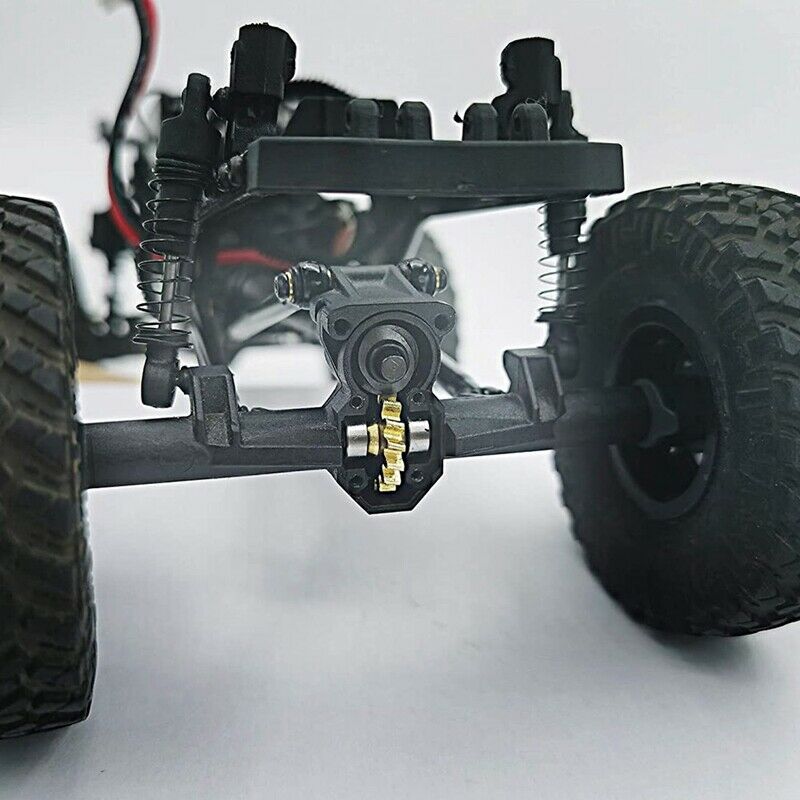 2 Set Steel Front Rear Axle Gears Overdrive Differential Gears for Axial SCXK4S1
