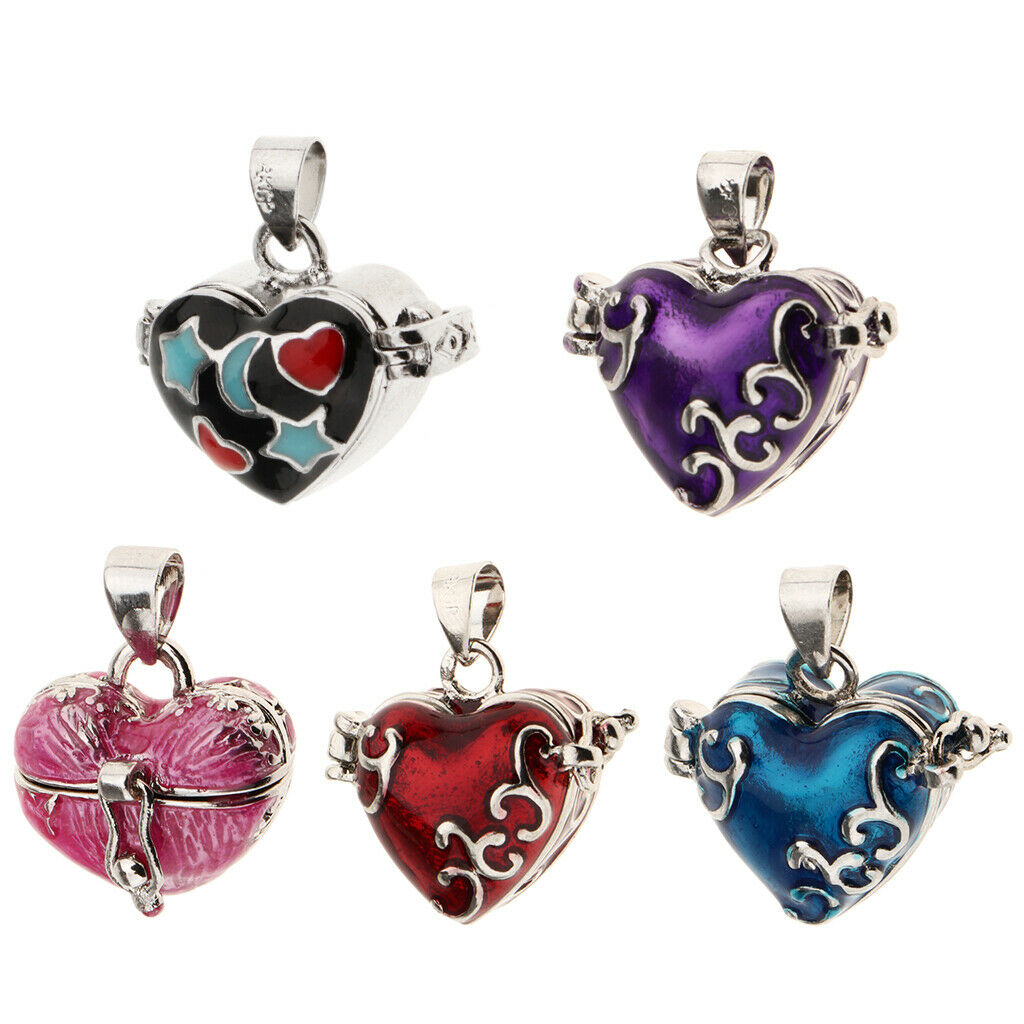 10x 5 Types Cremation Urn Case Pendants Memorial Pet Lover Keepsake Jewelry