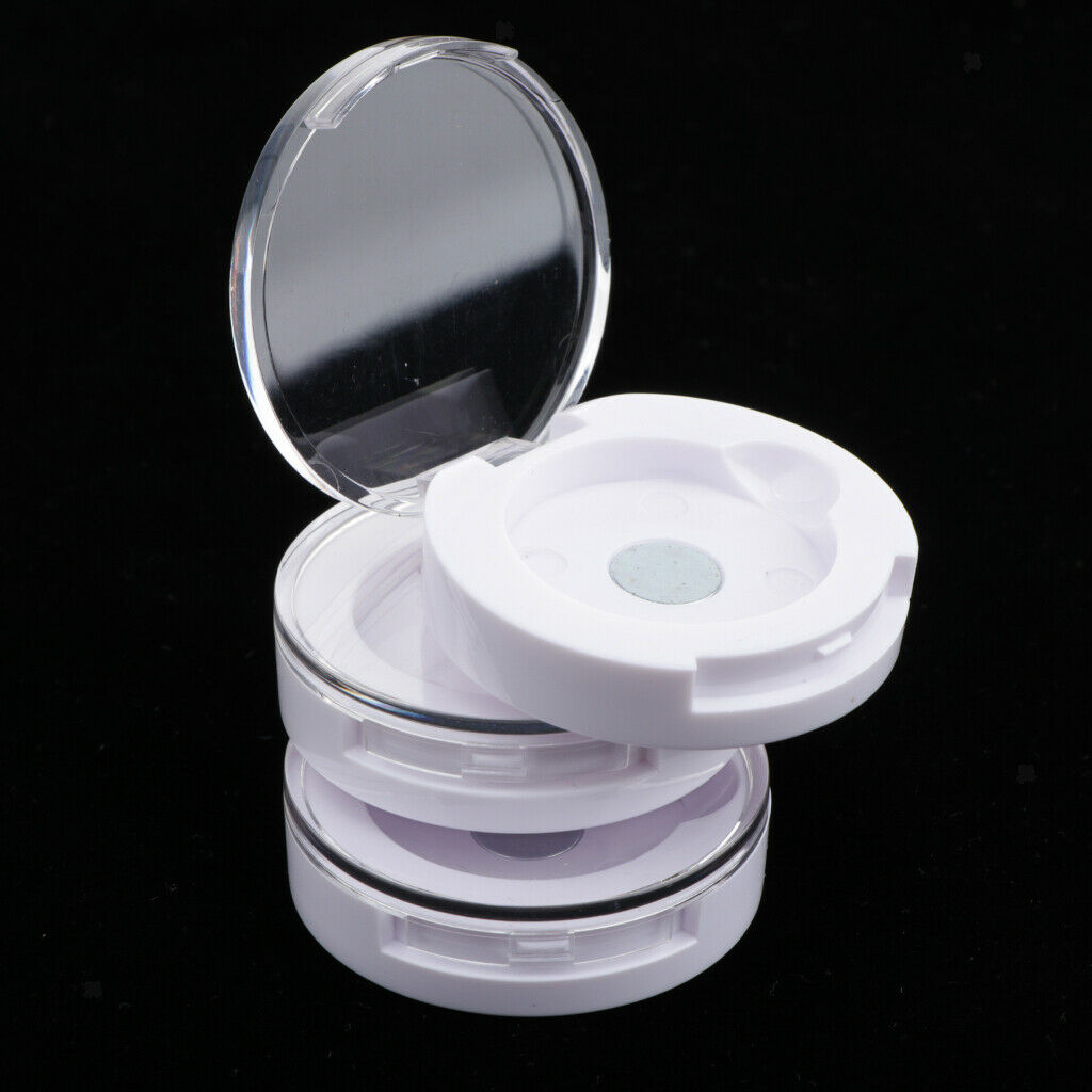 Palette Makeup Bag With Transparent Cover, 3 Pcs Of Travel