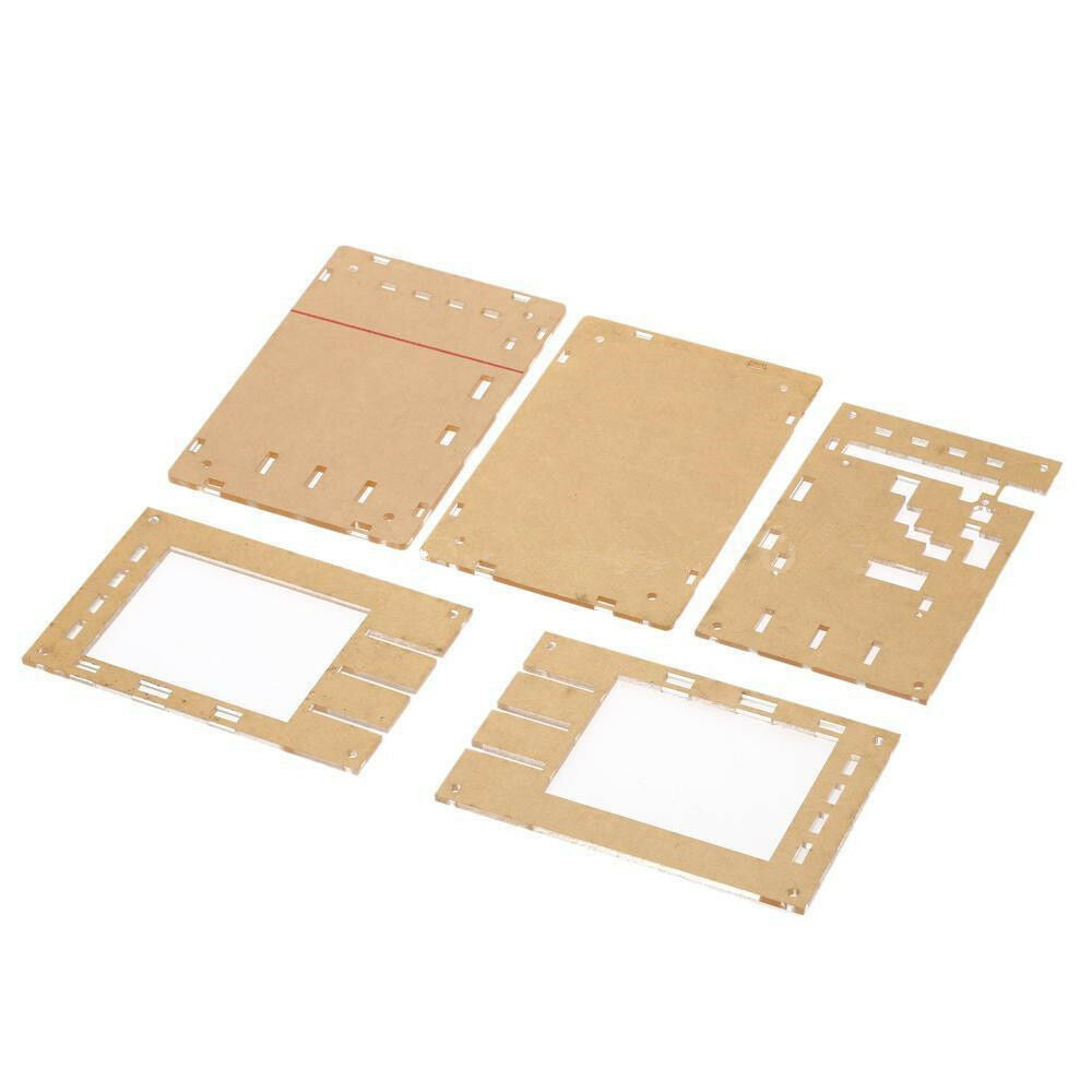 Clear Acrylic Case Box Shell for DSO138 2.4" TFT Digital Oscilloscope New
